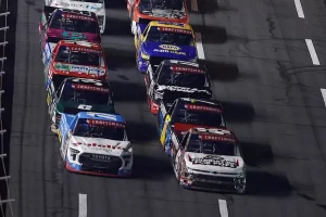 Kyle Busch and Ross Chastain Ignite Intense Charlotte Battle in Thrilling NASCAR Truck Showdown