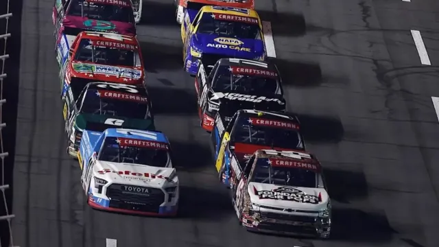 Kyle Busch and Ross Chastain intense Charlotte battle