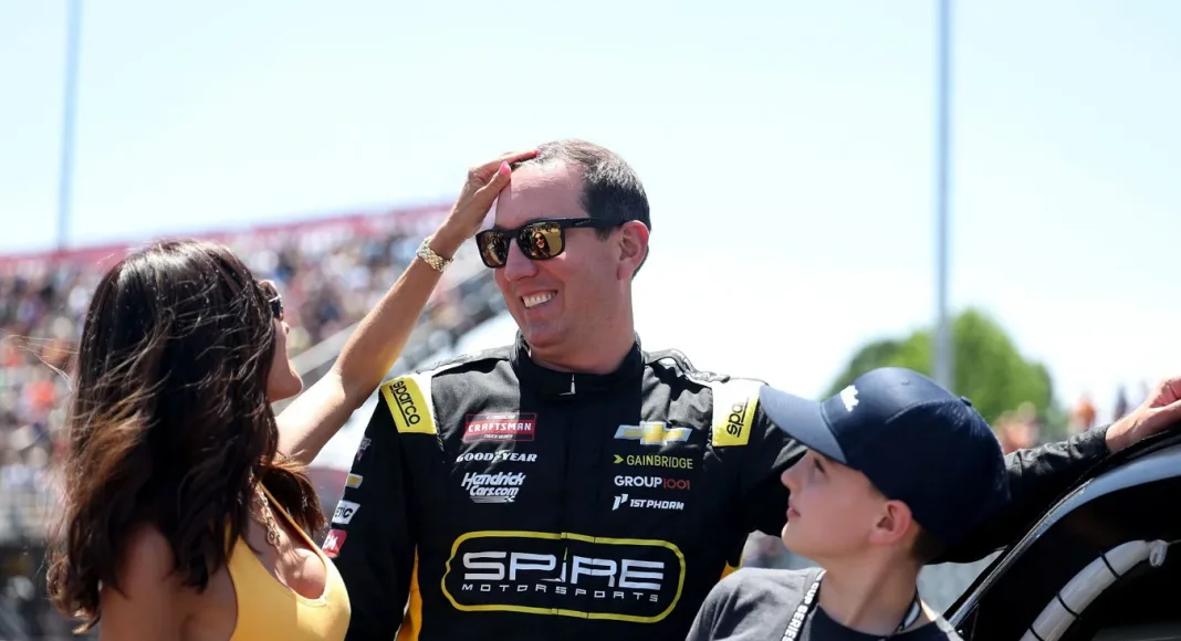 Kyle Busch family NASCAR All-Star weekend North Wilkesboro