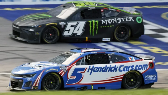 Kyle Larson competing in both Indy 500 and Coca-Cola 600