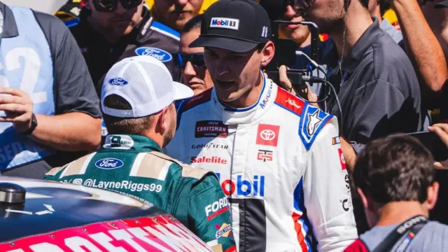 Layne Riggs and Corey Heim North Wilkesboro