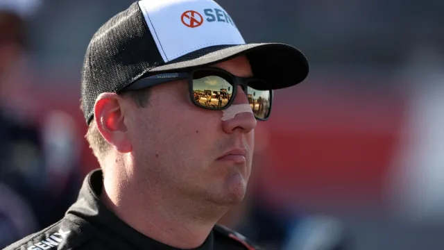 Ricky Stenhouse Jr. floral shorts All-Star fight