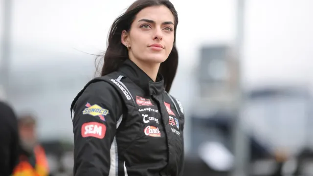 Toni Breidinger NASCAR Truck Series weather delay