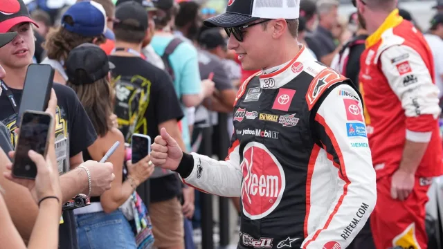 Christopher Bell prepares for Michigan NASCAR race with new spotter