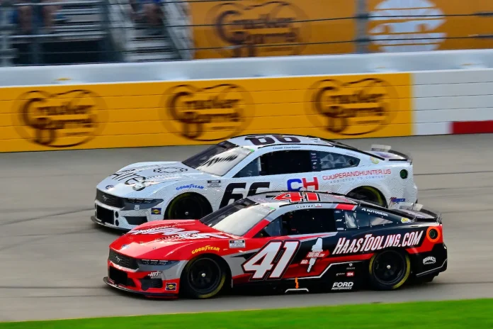 Cole Custer Michigan NASCAR Cup Series wreck
