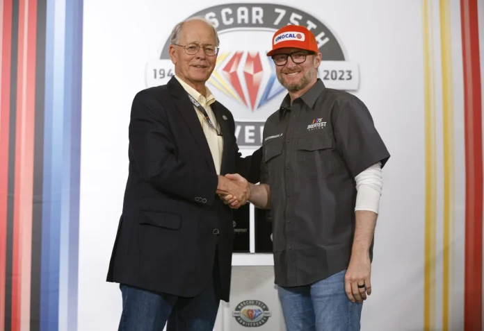 Dale Earnhardt Jr. questions Jim France NASCAR car entry