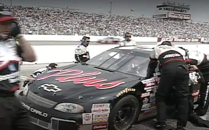 Dale Earnhardt Jr NASCAR car flip