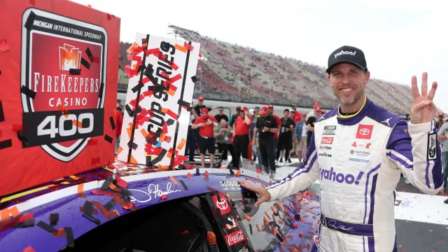 Dale Earnhardt Jr praises Denny Hamlin family decision