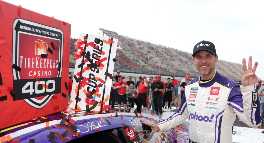 Denny Hamlin leads NASCAR In-Season Challenge
