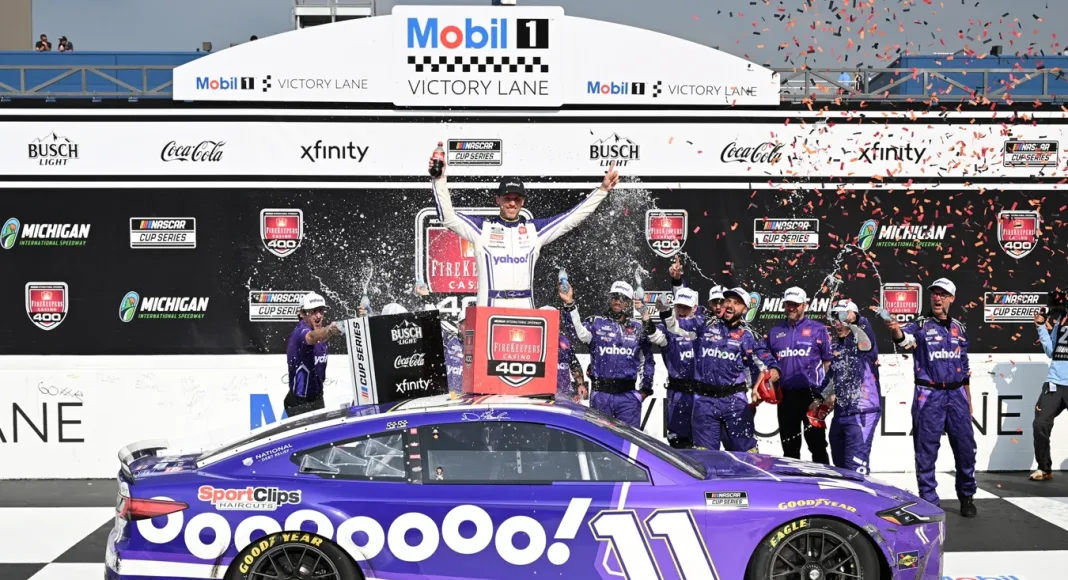Denny Hamlin leads NASCAR In-Season Challenge after Michigan