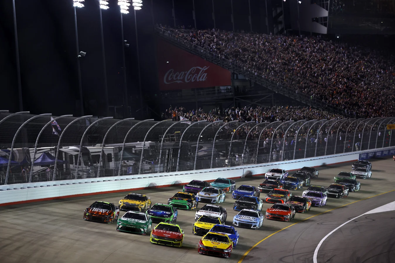 Denny Hamlin scores major points in Nashville race