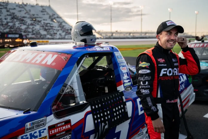 Frankie Muniz prepares for Mustang Challenge Le Mans Invitational