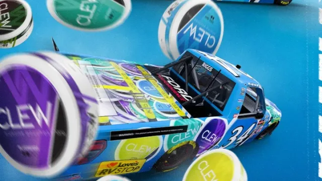 Front Row Motorsports and CLEW Nicotine Pouches NASCAR partnership
