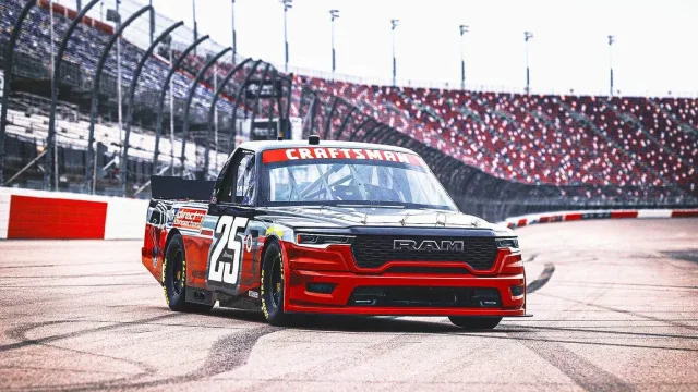 Kevin Harvick celebrates RAM return to NASCAR Truck Series