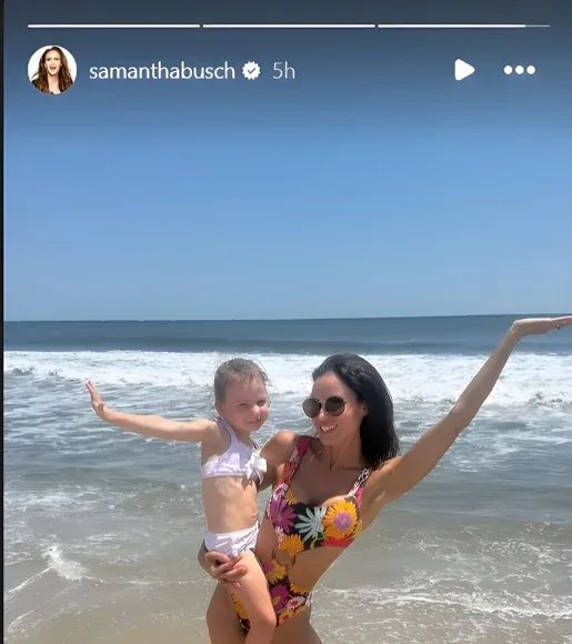 Kyle Busch family beach outing Instagram update