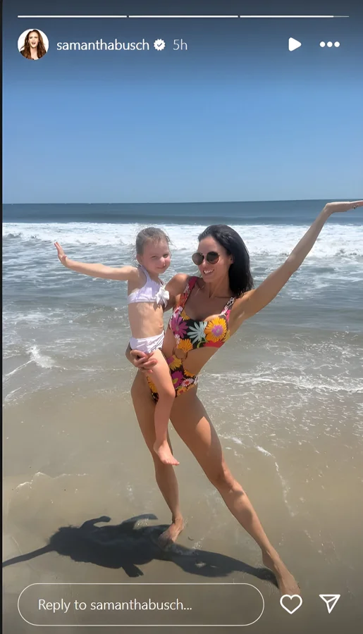 Kyle Busch family beach outing Instagram update