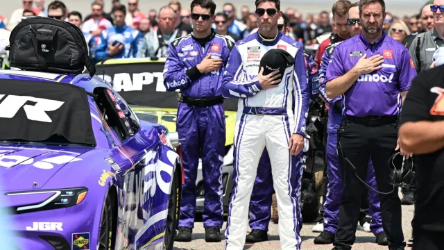 Kyle Larson chasing Denny Hamlin’s NASCAR win record