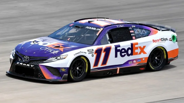 Richard Petty and Denny Hamlin NASCAR elite club