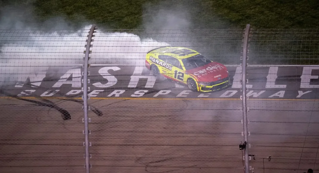 Ryan Blaney Nashville victory fulfills wife’s demands
