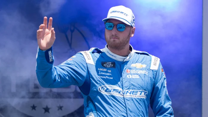 Austin Hill NASCAR suspension controversy