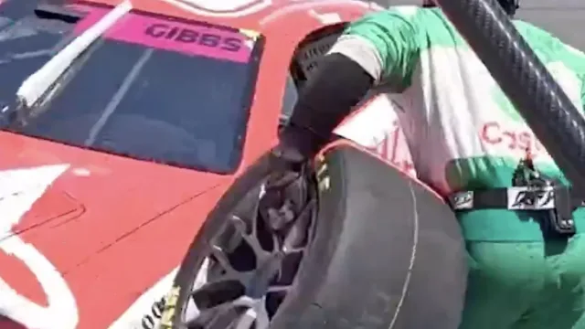 Brad Keselowski Sonoma pit road incident