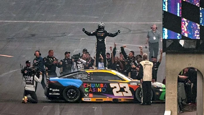 Bubba Wallace Brickyard 400 victory