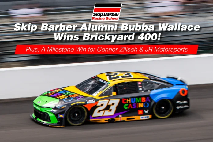 Bubba Wallace Brickyard 400 win 2025