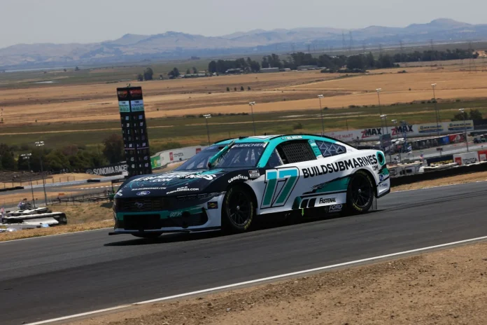 Chris Buescher Sonoma Raceway challenge
