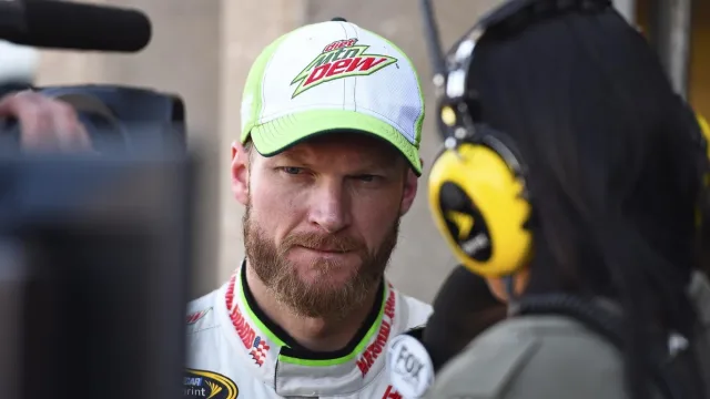 Dale Earnhardt Jr Ty Gibbs controversy