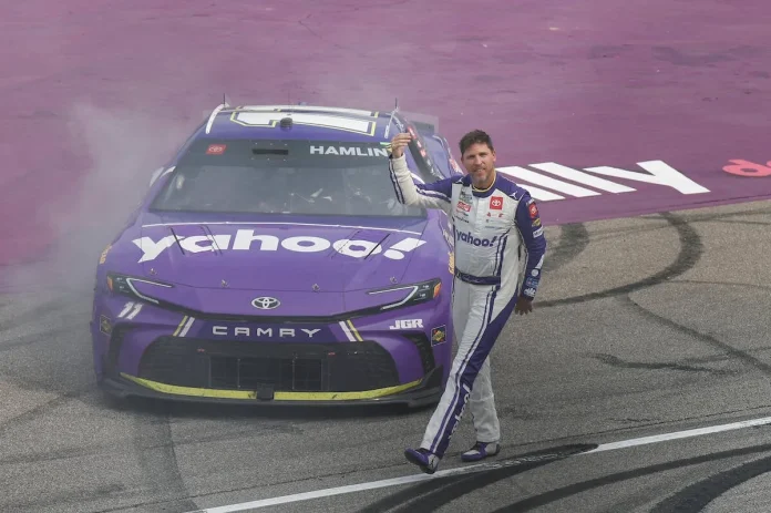 Denny Hamlin compares winning as owner