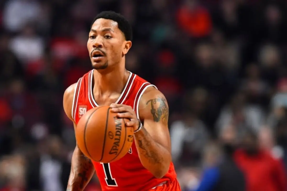 Derrick Rose NASCAR Hometown Appearance