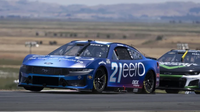 Josh Berry wrecks Carson Hocevar Sonoma Josh Berry wrecks Carson Hocevar Sonoma