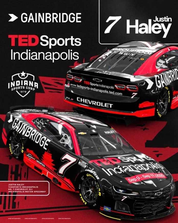 Justin Haley Brickyard 400 sponsorship