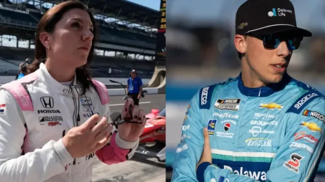 Katherine Legge Beats Carson Hocevar Again