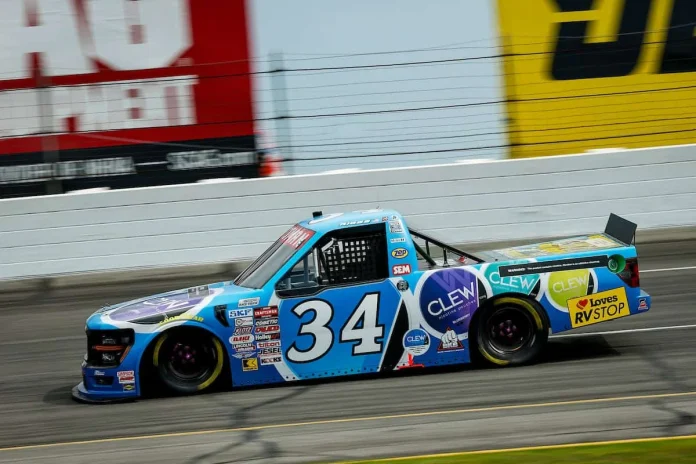 Layne Riggs wins IRP truck race