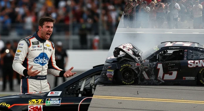 Ross Chastain Indianapolis crash incident