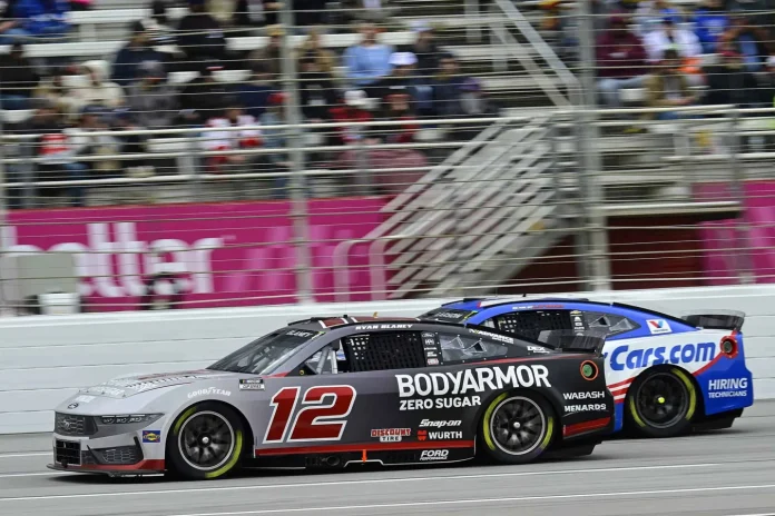 Ryan Blaney on NASCAR Chicago spotters