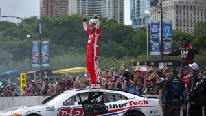 Shane van Gisbergen’s Chicago Sweep Spurs Heartfelt TrackHouse Racing Victory Celebration on Social Media