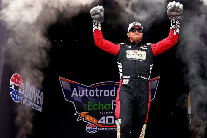 Ty Dillon Denny Hamlin Dover race incident