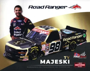 Ty Majeski Returns to Key Track as NASCAR Truck Series Playoff Hopes Hang in the Balance