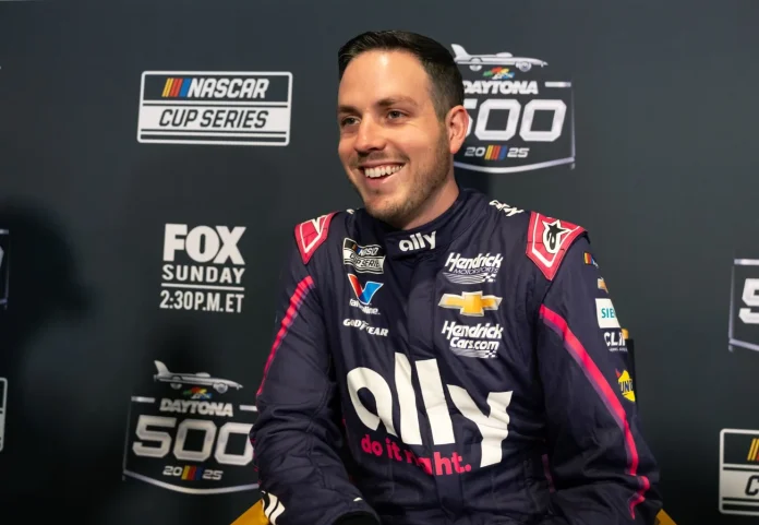 Alex Bowman NASCAR playoff thanks Blaney