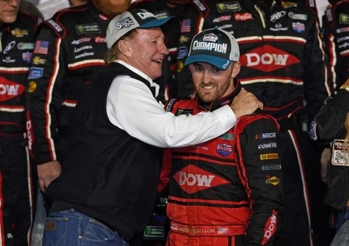 Austin Dillon on RCR team future Austin Dillon on RCR team future