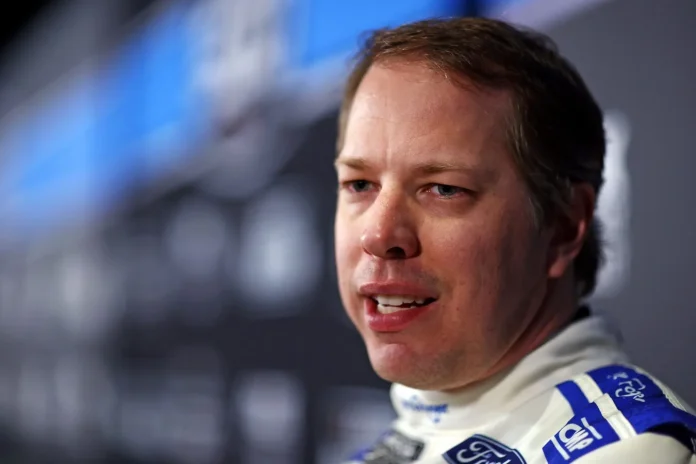 Brad Keselowski eye black NASCAR reason