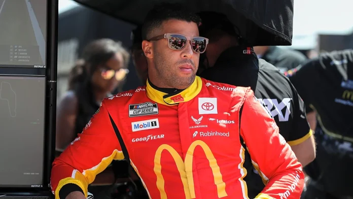 Bubba Wallace pit road mistake Richmond