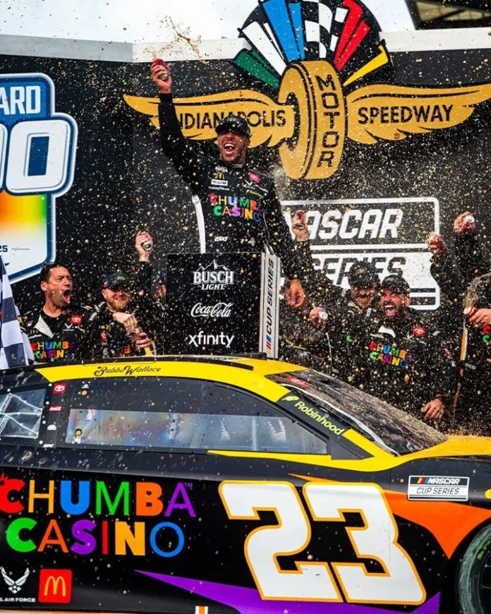 Bubba Wallace playoff threat NASCAR