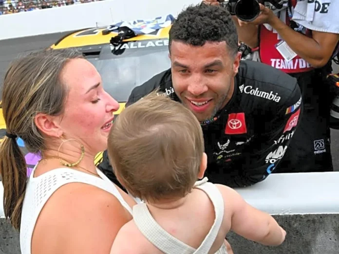 Bubba Wallace stress-free NASCAR month