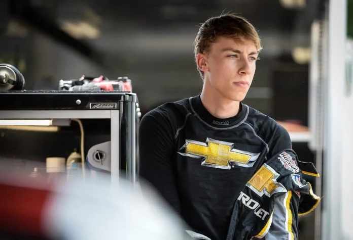 Carson Hocevar Daytona ride along