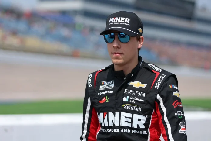 Carson Hocevar NASCAR Cup Series pressure