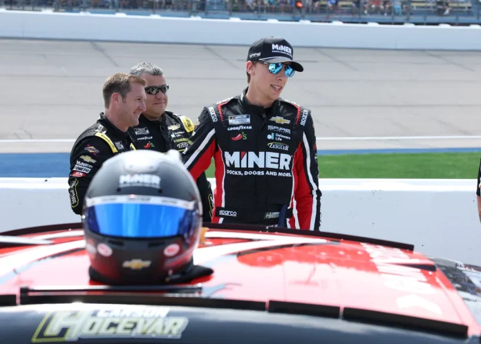 Carson Hocevar NASCAR qualifying incident