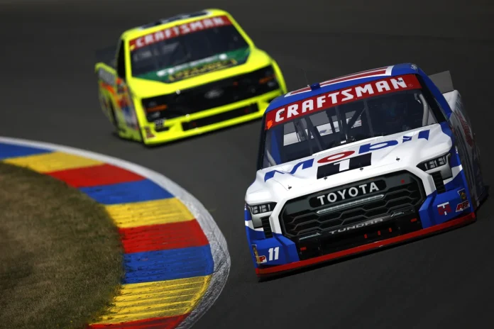 Chris Buescher NASCAR Truck race disappointment